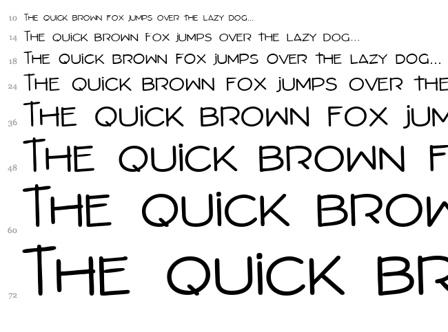Architects Draft font waterfall